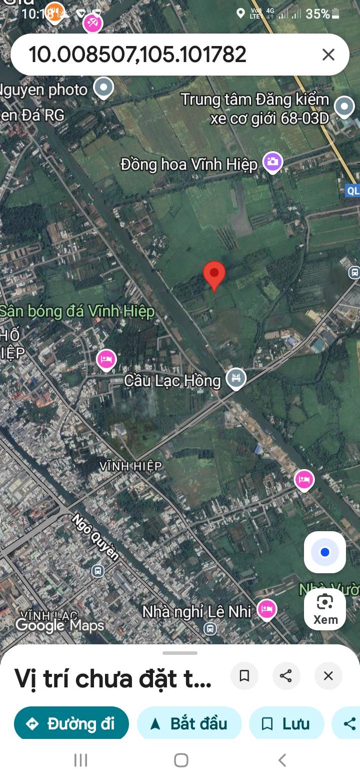 Đất mặt tiền Mương Thủy Lợi 4000m² giá chỉ 2.2 tỷ - Cơ hội đầu tư hấp dẫn!