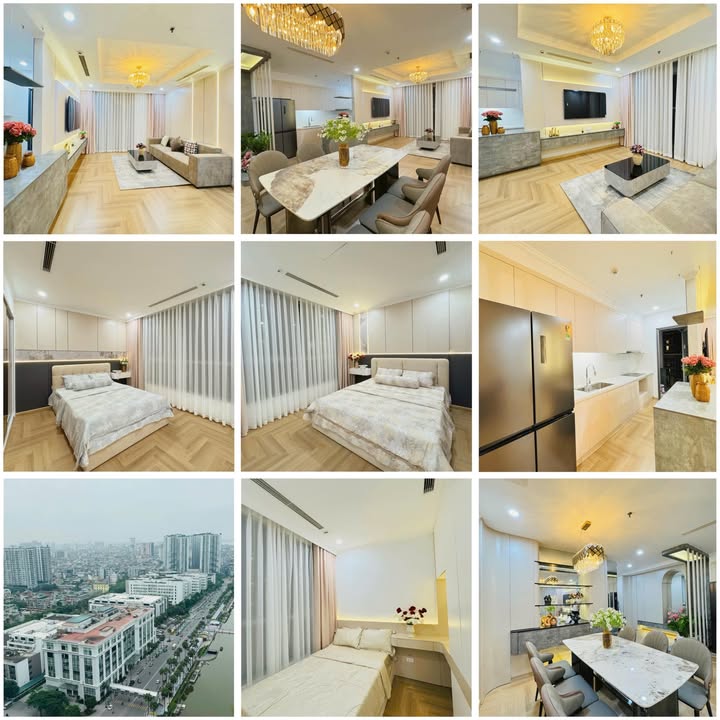 Căn hộ Park 7 Times City Hoàng Mai 120m² giá 15 tỷ - Thiết kế vuông vắn, view thoáng