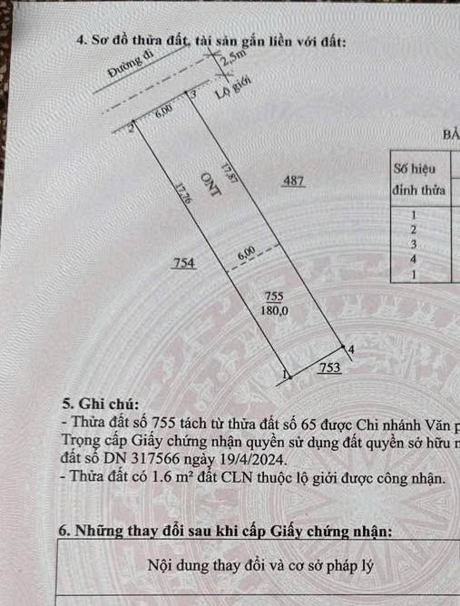 Đất hẻm 05 đường Thống Nhất, xã Phú Hội, 180m² giá 1.6 tỷ - Cơ hội đầu tư hấp dẫn!