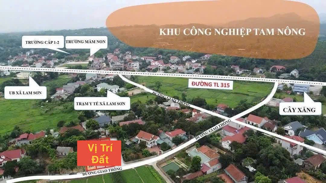 Đất nền Vạn Xuân, Tam Nông 107m² giá 450 triệu - Vị trí đắc địa, sẵn sàng đầu tư!