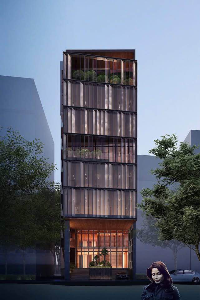 Cho thuê toà nhà 7 tầng mặt tiền 10m tại Nguyễn Khang, Cầu Giấy - Giá tốt chỉ 450 triệu/tháng!