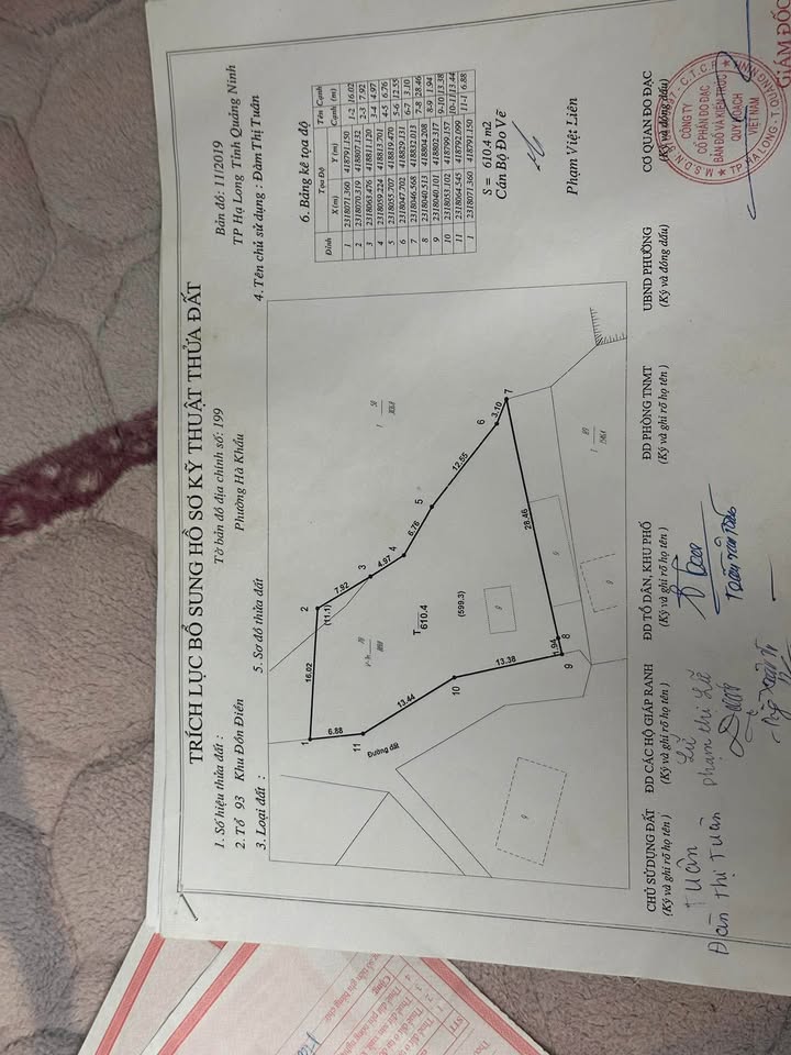 Lô đất 610m² tại phường Tuần Châu, Hạ Long - Cơ hội đầu tư tuyệt vời!