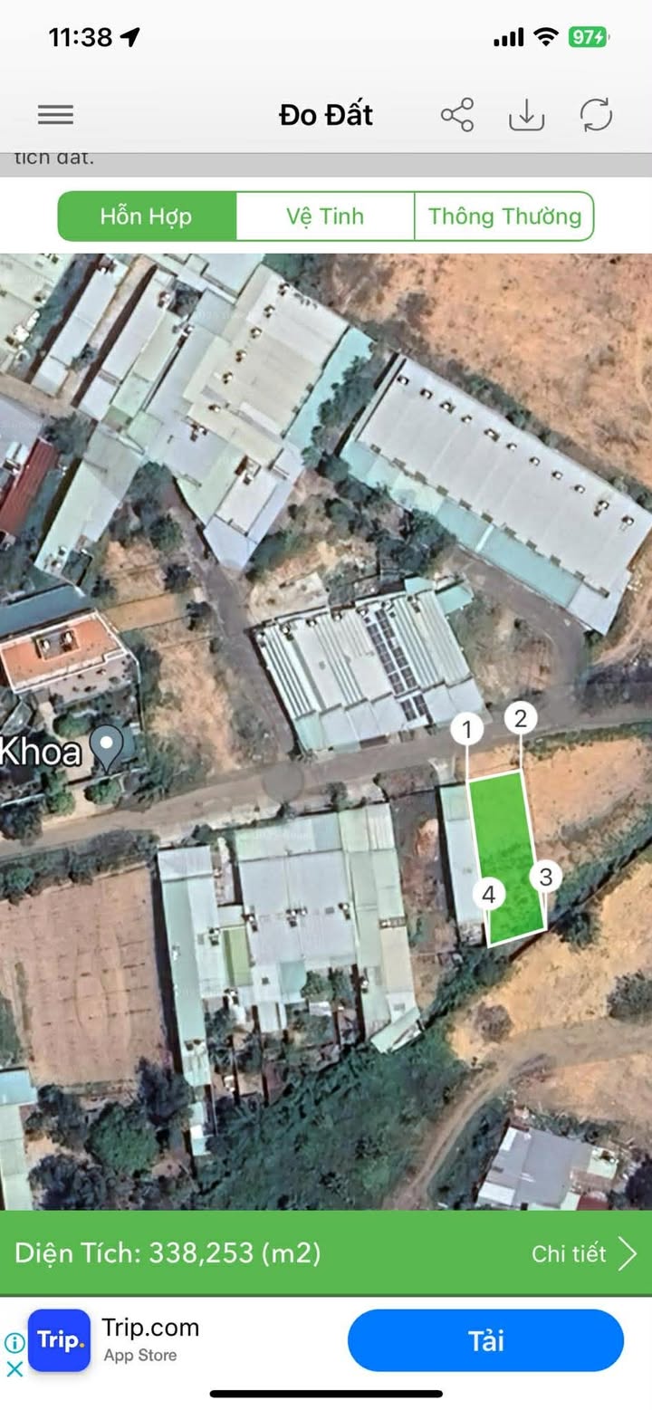 Đất nền đường Lương Khánh Thiện, phường Thắng Lợi 270m² giá 1.3 tỷ - Cơ hội đầu tư tốt!