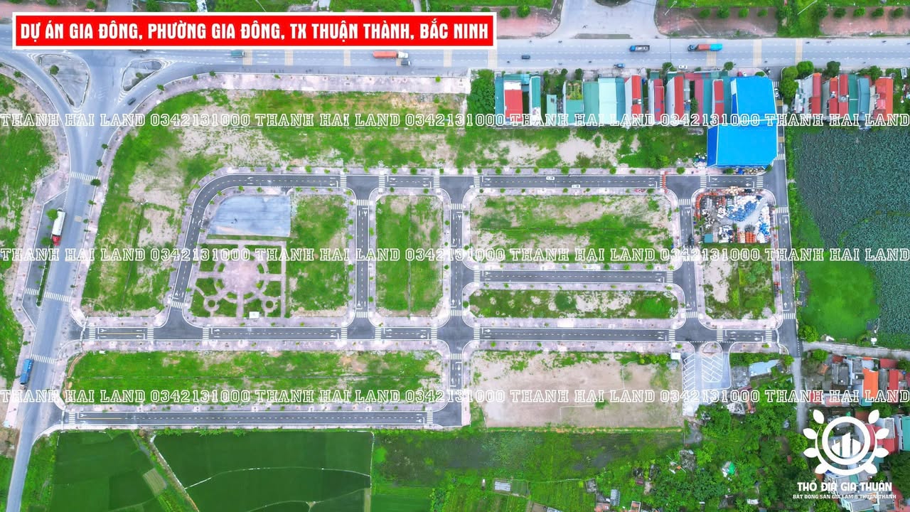 Lô đất dự án Gia Đông Thuận Thành 93.5m² giá 5 tỷ - Sổ đỏ chính chủ sẵn sang tên ngay!