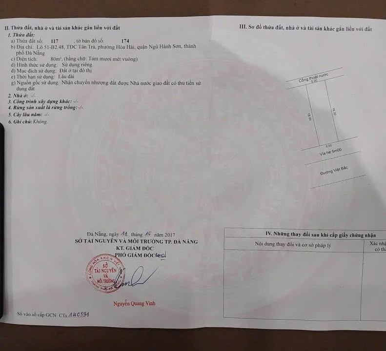 Đất nền Hòa Hải, Ngũ Hành Sơn 100m² giá 5.5 tỷ - Cơ hội đầu tư hấp dẫn!