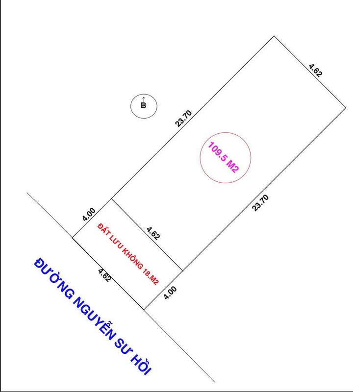FrontHouse Nguyễn Sư Hồi, Hưng Đông 109.5m² giá 3.4 tỷ - Mặt đường kinh doanh đắc địa!