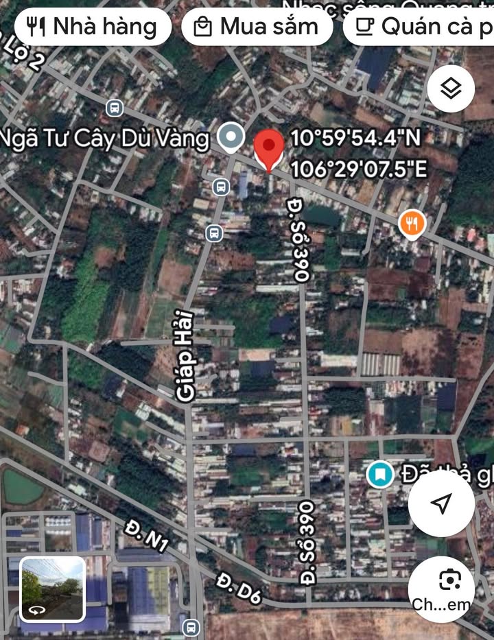 Đất nền Củ Chi 487m² giá 6.3 tỷ - Vị trí đẹp ngay KCN Tây Bắc