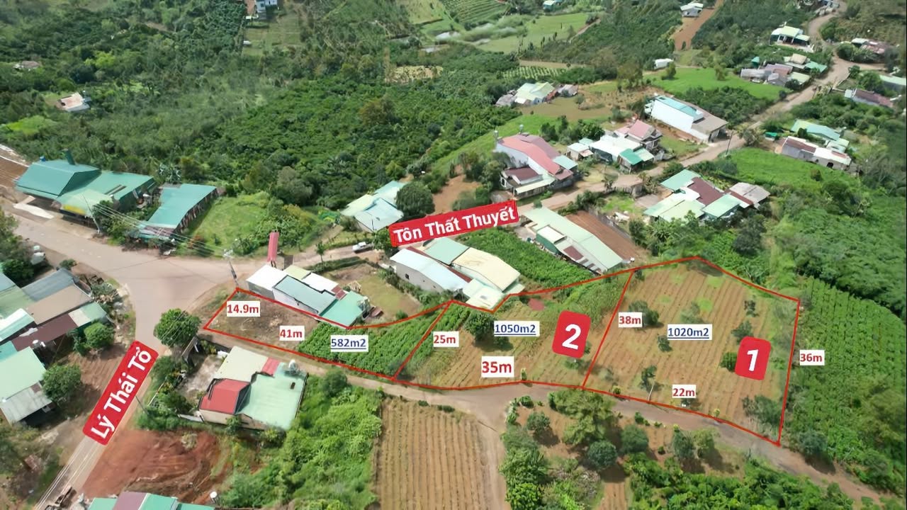 Đất nền Bảo Lộc 1050m² giá 2.2 tỷ - Vị trí cực đẹp gần mặt tiền