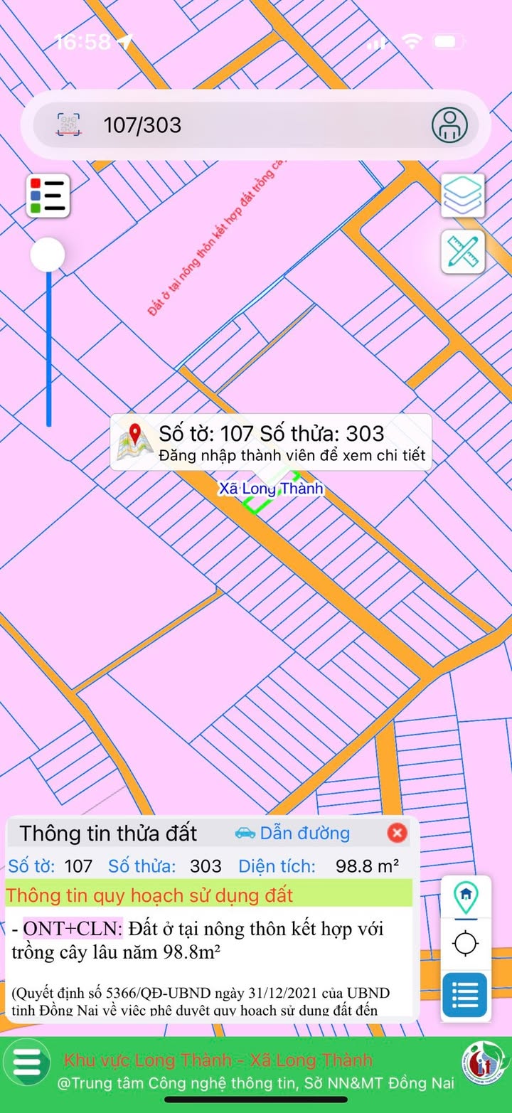 Đất nền ấp Bưng Cơ, xã Long Thành 100m² giá 1.8 tỷ - Đầu tư sinh lời ngay!