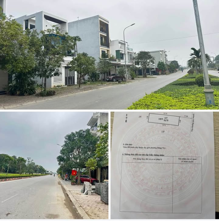 Đất nền Khu đô thị sinh thái Hồ Núi Long, Thanh Hóa 78.75m² - Sổ đỏ chính chủ, cơ hội đầu tư tuyệt vời!