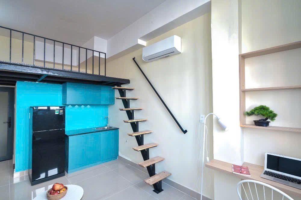 Phòng Duplex cho thuê tại đường Số 6, quận 7 - Full nội thất, tiện nghi