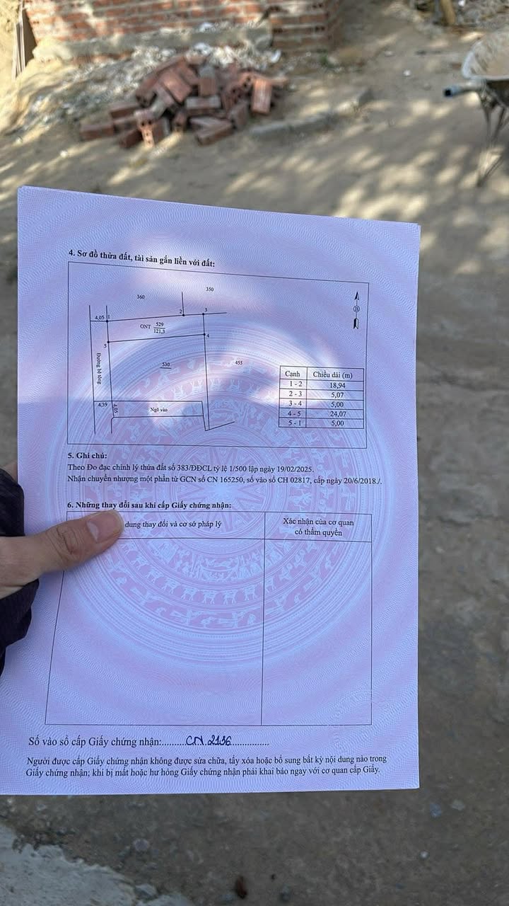 Đất nền Hoằng Đạo 120m² giá 9xx triệu - Đường nhựa thông tứ phía!