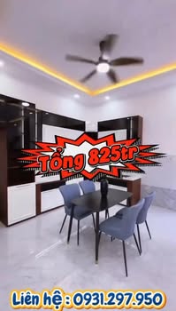 Nhà phố Bình Chánh 120m² giá 825 triệu - Sẵn sàng vào ở ngay với nội thất cao cấp!