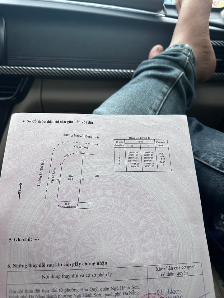 Đất nền góc đường Nguyễn Đăng Tuân, quận Ngũ Hành Sơn, 192m² - Sổ đỏ chính chủ, giá chỉ 9 tỷ!