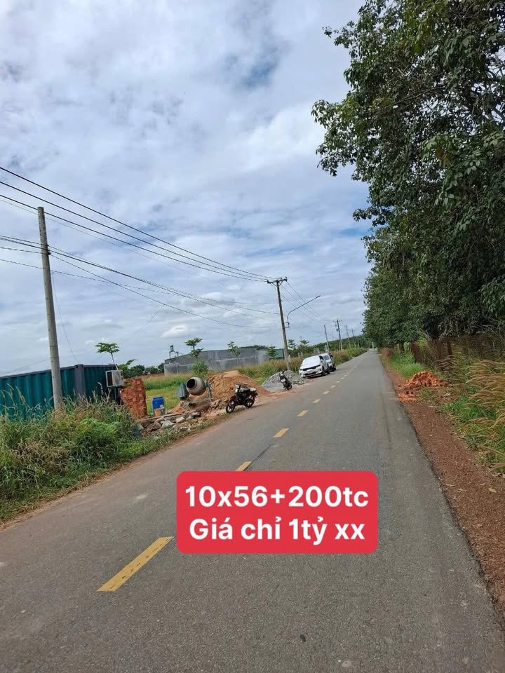 Đất nền Trừ Văn Thố Bàu Bàng 560m² giá 1 tỷ - Đầu tư sinh lời ngay!