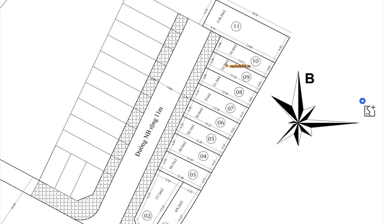 Lô đất An Phú Đông 53m² giá 3,95 tỷ - Bán gấp, vị trí đẹp!