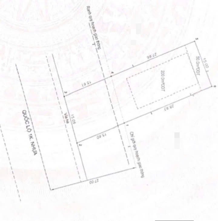 Đất nền mặt tiền Quốc Lộ 1k, phường Đông Hòa, Dĩ An - Diện tích 650m², vị trí đắc địa cho kinh doanh!