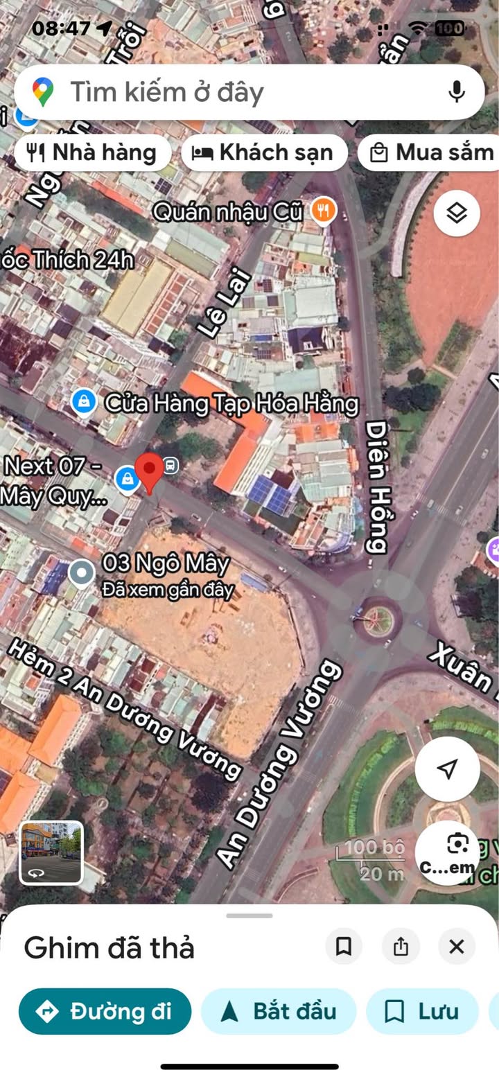 Nhà góc 2 mặt tiền đường Ngô Mây, Quy Nhơn - Cho thuê giá thỏa thuận!