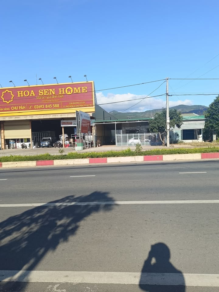 Đất 2 mặt tiền tại 227 Lê Lợi, Chư Păh, Gia Lai 150m² - Cơ hội đầu tư hấp dẫn!