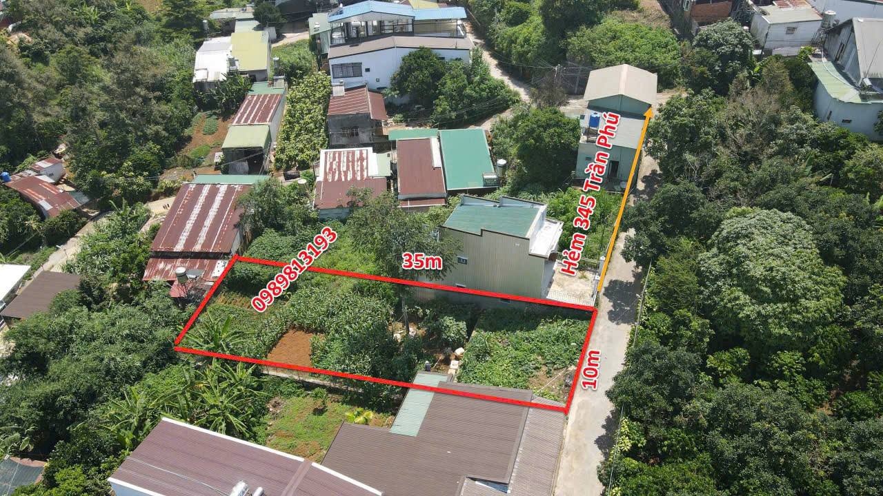 Đất hẻm 345 Trần Phú, Lộc Sơn 350m² giá 2.55 tỷ - Đầu tư sinh lời ngay!