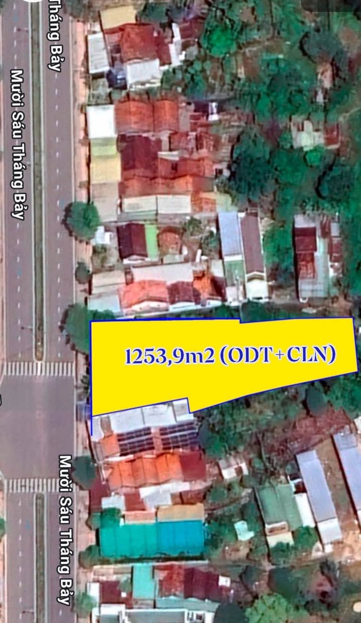 Đất mặt tiền 16/7 TDP 18 Ninh Hòa 1254m² giá 12.539 tỷ - Đầu tư sinh lời ngay!