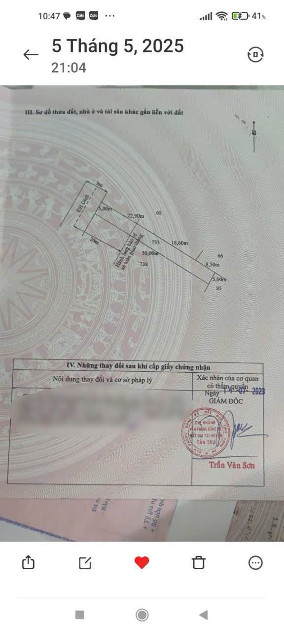 Đất thổ cư ấp Bình Đông, 250m² giá 1.195 tỷ - Sổ hồng chính chủ, xây dựng tự do!