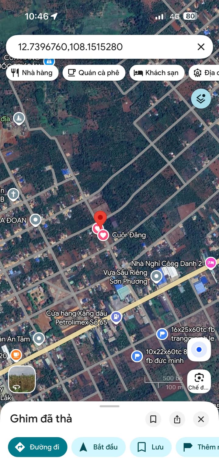 Đất nền hẻm cấp 1 Cuôr Đăng 240m² giá 1.1 tỷ - Cơ hội đầu tư tuyệt vời!