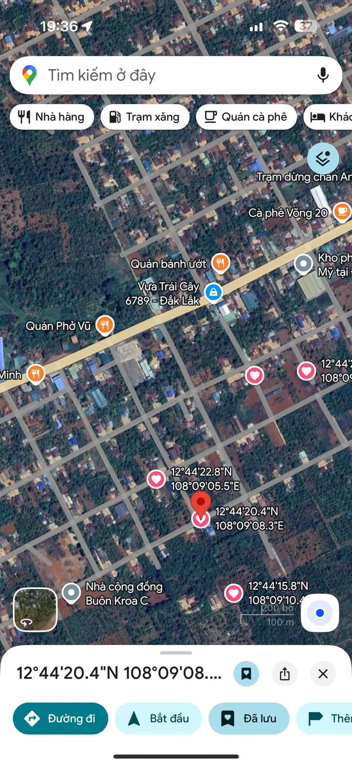 Đất nền Cuôr Đăng, Cư M'gar 250m² giá 1.08 tỷ - Pháp lý chính chủ, cơ hội đầu tư tốt!