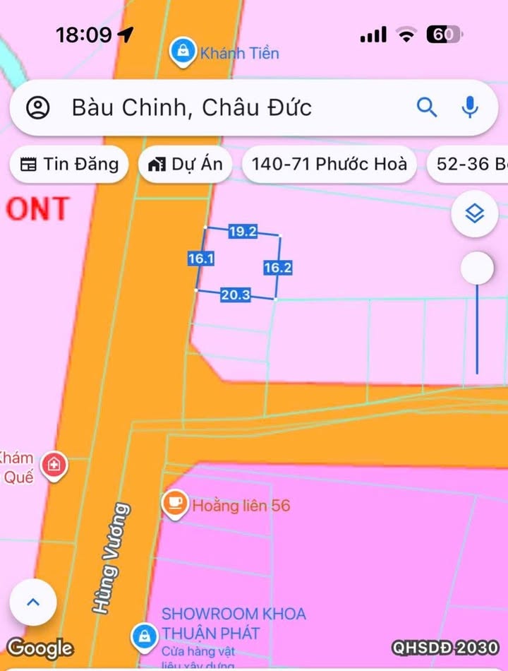 Đất mặt tiền kinh doanh Quốc lộ 56, xã Kim Long, 317m² - Vị trí đắc địa, giá tốt!