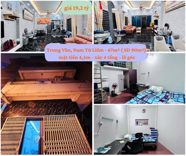 Nhà lô góc Trung Văn, Nam Từ Liêm 67m² giá 19.2 tỷ - Cơ hội đầu tư hiếm có!