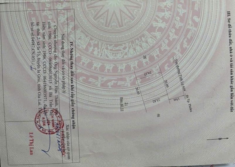 Đất nền mặt tiền Tỉnh lộ 664, thị trấn Ia Kha 480m² - Đầu tư sinh lời lý tưởng!