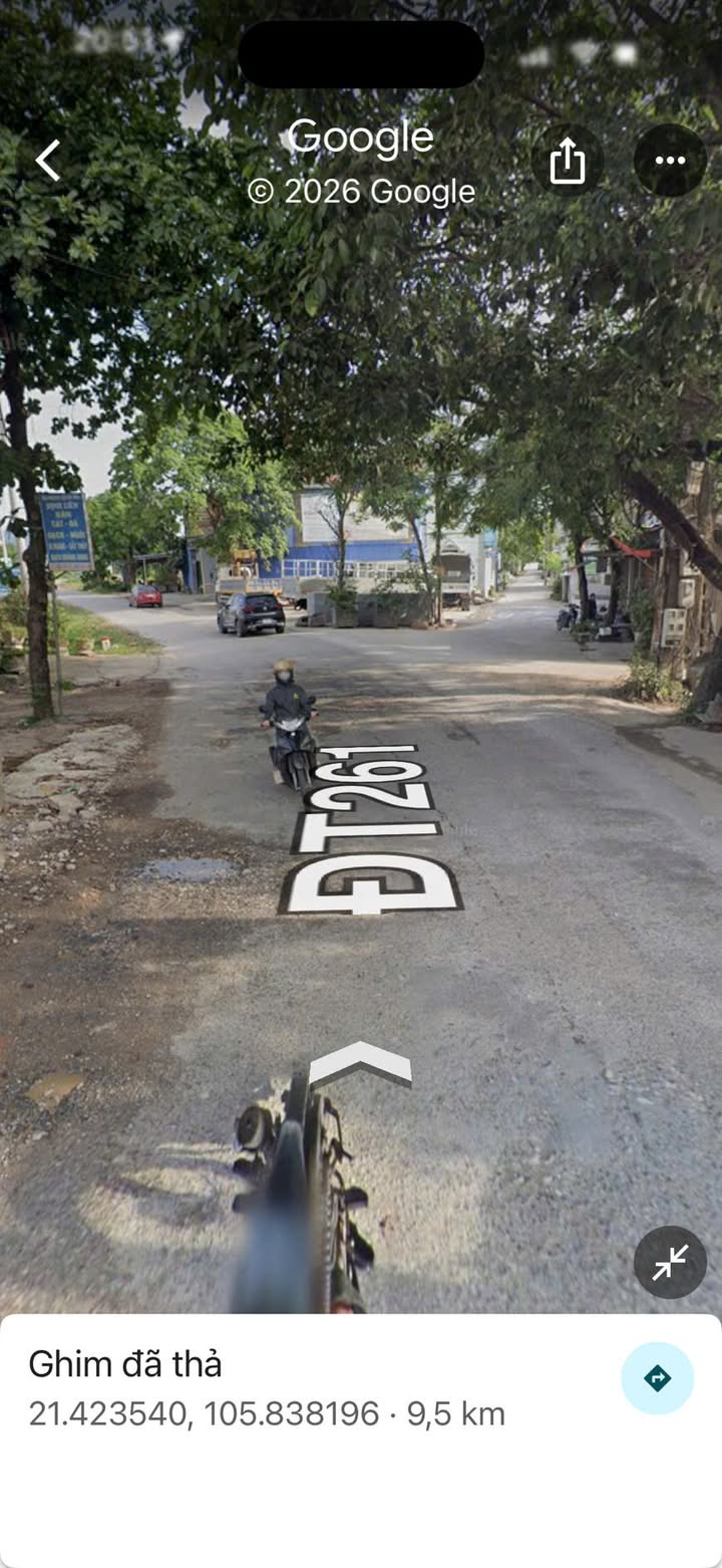 Bán đất mặt tiền đường 261, Đắc Sơn, Phổ Yên, Thái Nguyên 100m² - Vị trí đắc địa cho kinh doanh!