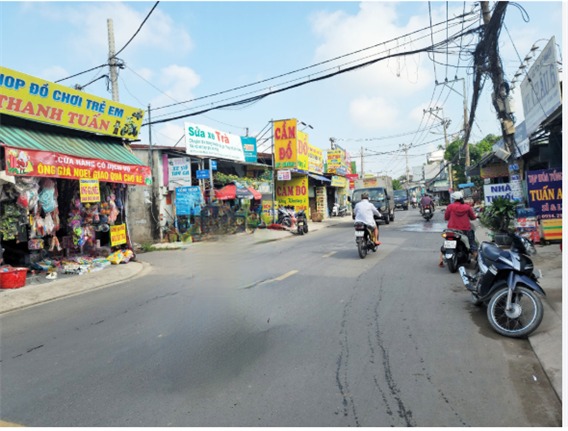 Lô đất mặt tiền đường Trần Văn Mười, Hóc Môn 403m² giá 13 tỷ - Sổ hồng riêng, công chứng ngay!