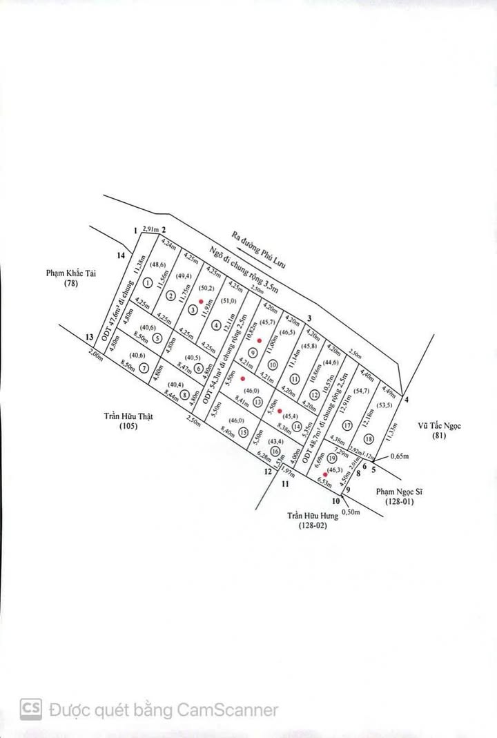 Đất nền Phù Liễn Kiến An 43m² giá từ 800 triệu - Cơ hội đầu tư sinh lời hấp dẫn!