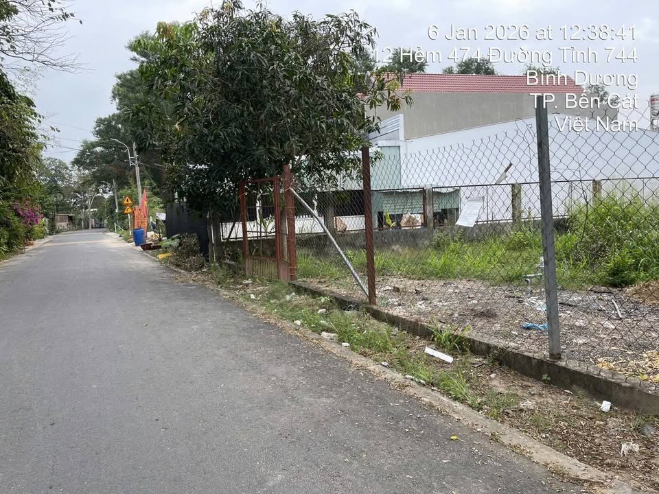 Đất nền Phú An - Bến Cát 100m² giá 3.85 tỷ - Cần bán gấp trước Tết!