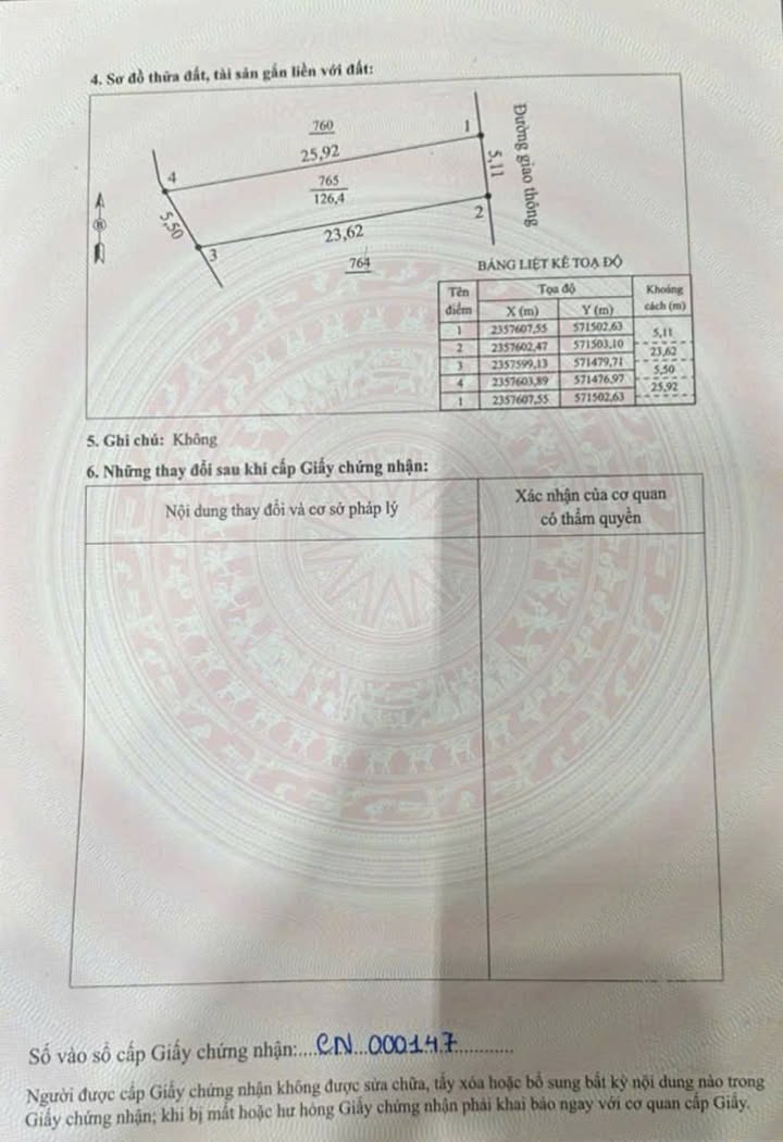 Đất nền đẹp phường Thanh Miếu, Việt Trì, 126m² giá 2 tỷ - Tiềm năng đầu tư lớn!
