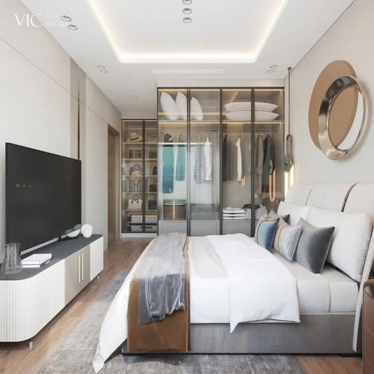 Căn hộ 3 ngủ Vic Grand Square Việt Trì 80m² giá 3.1 tỷ - Căn góc đẹp, sẵn sàng vào ở!