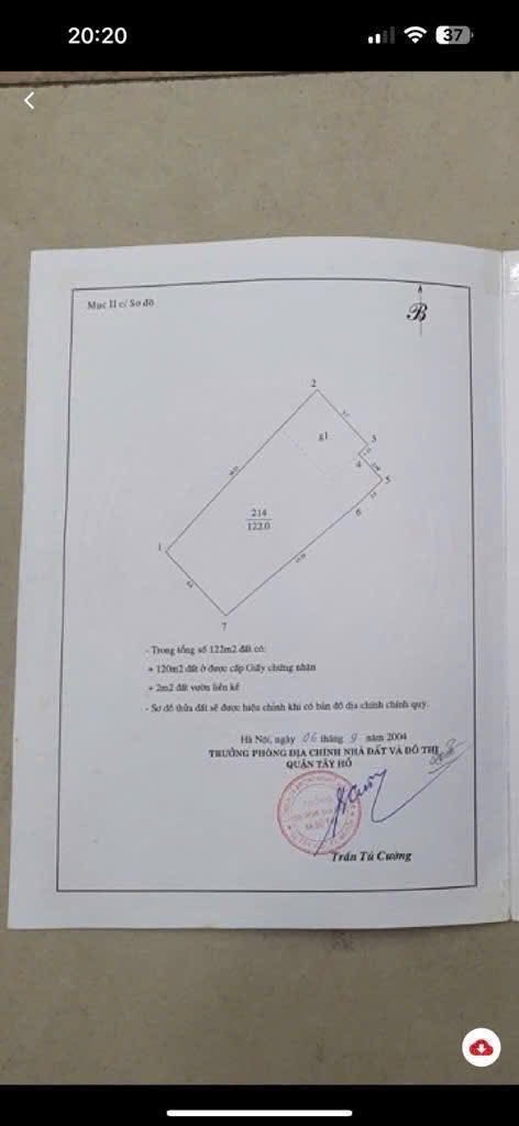 Đất lô góc Quảng An Tây Hồ 122m² giá 32.5 tỷ - Xây dựng tự do, view Hồ Tây!