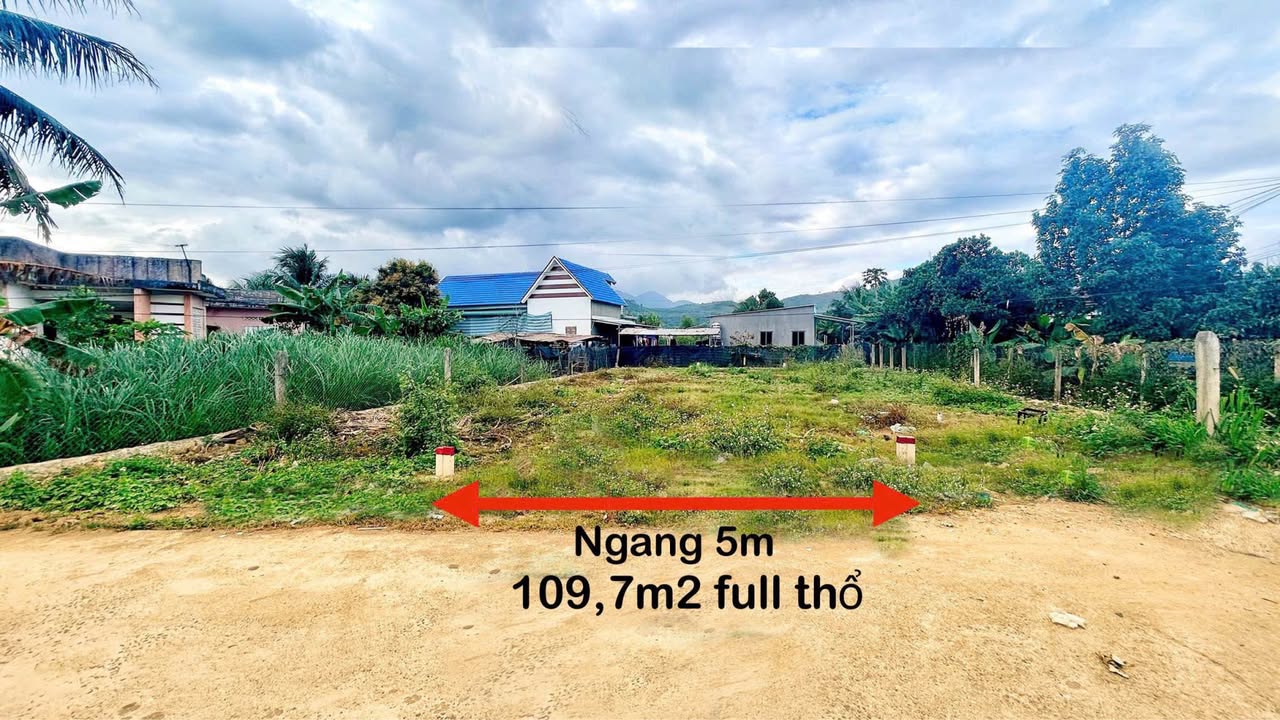 Đất thổ cư Diên Phước, Diên Khánh 110m² giá 900 triệu - Sổ đỏ chính chủ, đường lớn tiện lợi!