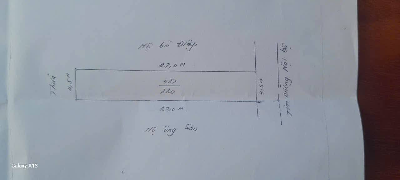 Đất nền ngõ 411 Thiên Lôi 120m² giá 7.44 tỷ - Cơ hội đầu tư hiếm có!