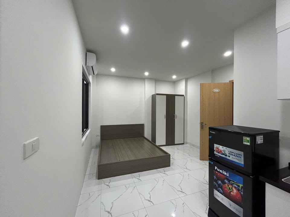 Căn hộ cho thuê Đống Đa 1 phòng ngủ giá 7.5 triệu - Không chung chủ, tiện nghi đầy đủ!