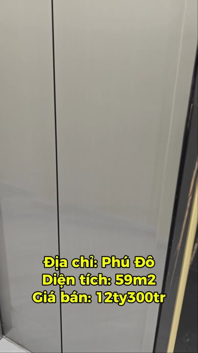 Nhà phố chính chủ tại Mỹ Đình, 59m² giá 12.3 tỷ - Sổ đỏ chính chủ!