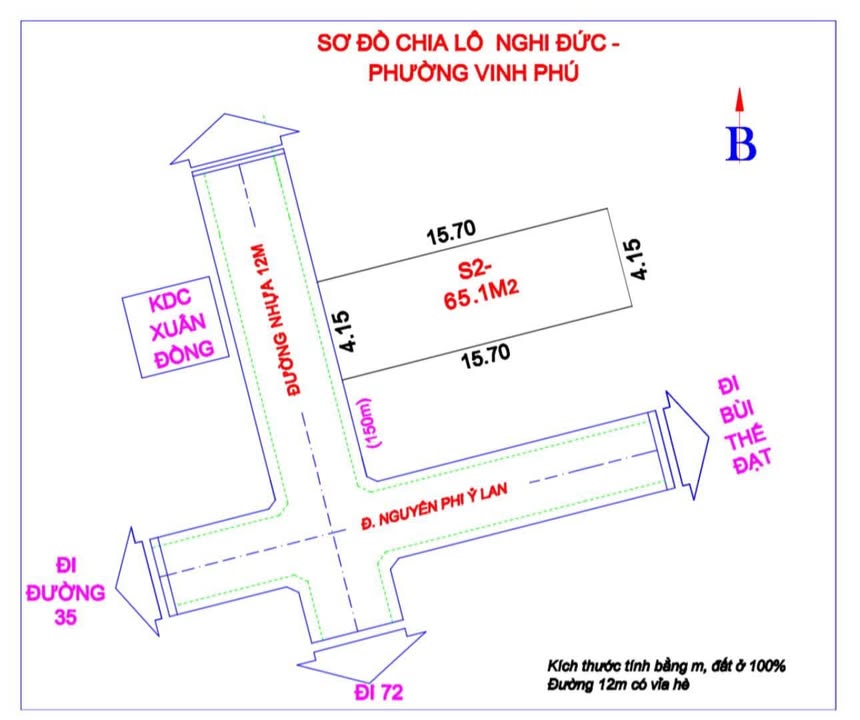Đất Nền Nghi Đức 65m² giá 2 tỷ - Đầu tư sinh lời ngay hôm nay!