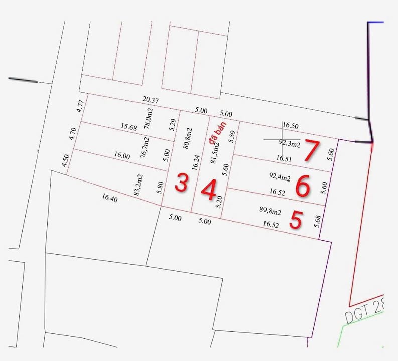 Đất nền khu Tự Thôn, Nam Sơn 80.9m² giá 2 triệu - Cơ hội đầu tư hấp dẫn!