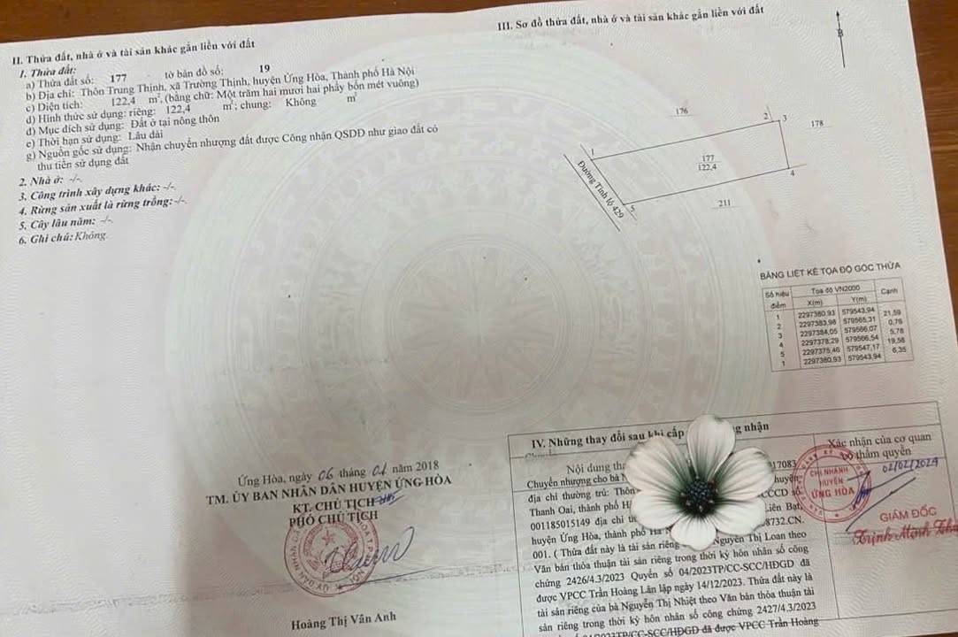 Đất kinh doanh mặt tiền Tỉnh Lộ 429 122m² giá 7.46 tỷ - Cơ hội đầu tư hấp dẫn!