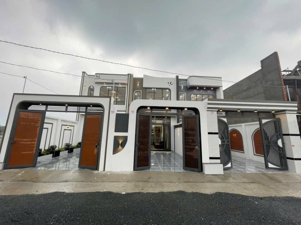 Nhà đẹp ở Mỹ Lộc, Cần Giuộc 103.5m² giá 2.28 tỷ - Thiết kế hiện đại, sổ hồng riêng!