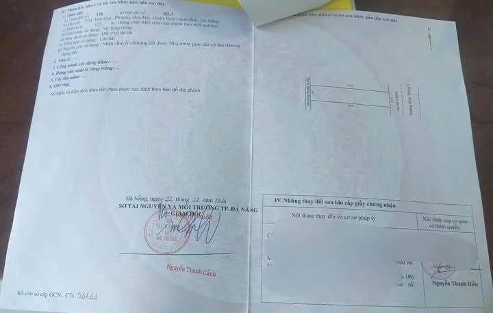 Bán đất đường Khái Đông 3, phường Hòa Hải, Ngũ Hành Sơn - 125m² giá 5.59 tỷ - Vị trí đắc địa!