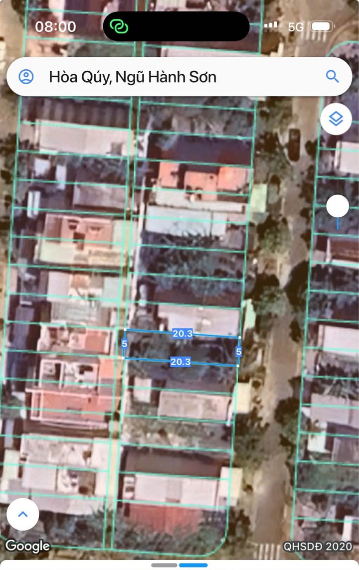 Lô đất đường Ban Ban 1, Hòa Quý, Ngũ Hành Sơn 101,5m² giá 4,1 tỷ - Hướng Đông mát mẻ!