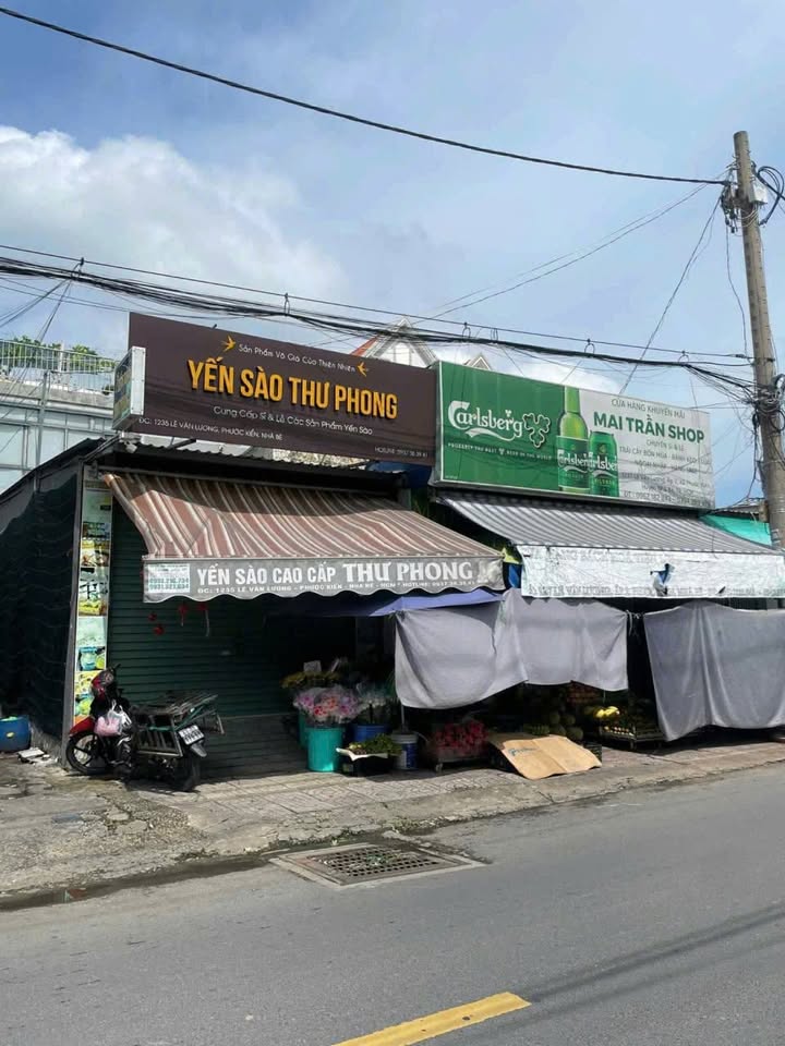 Nhà cho thuê mặt tiền đường Lê Văn Lương, Phước Kiển, Nhà Bè 10m² - Giá 14 triệu/tháng