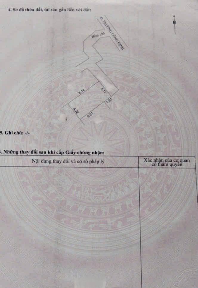 Nhà thổ cư Hẻm 195 Trương Công Định, Sóc Trăng 34m² giá 450 triệu - Cơ hội đầu tư tốt!